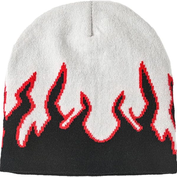 Women Y2K  Beanie Knitted Hats Winter Fall Men Warm Skull Caps
